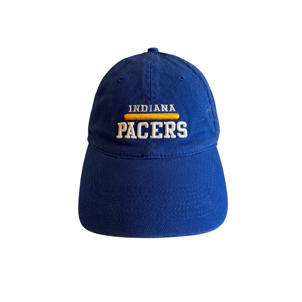 NBA Indiana Pacers Hat Blue Drew Pearson Marketing Embroidered Baseball Cap OSFA